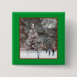 Schaltfläche 'The Christmas Tree' Square Button