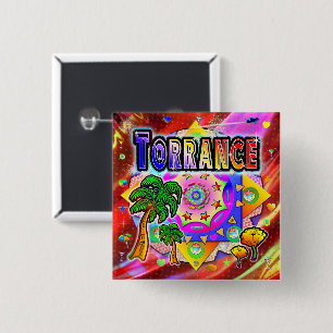 Schaltfläche "Torrance Tropical Friends" Button