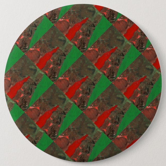 Schaltfläche "Tower #2" für Abstrakte Kunst Button (Vorderseite)