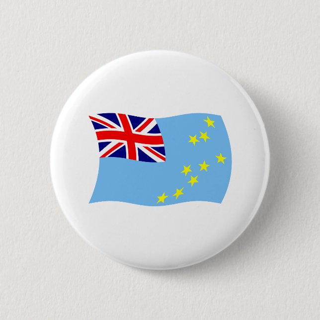 Schaltfläche Tuvalu Flag Button (Vorderseite)