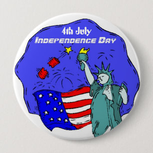 Schaltfläche "Unabhängigkeitstag" Button