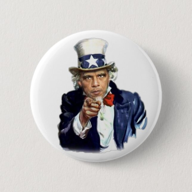 Schaltfläche "Uncle Barack" Button (Vorderseite)