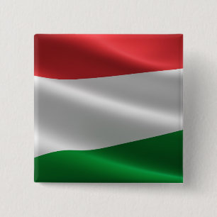 Schaltfläche "Ungarische Flagge" Button