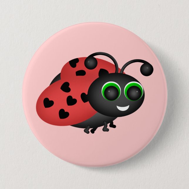 Schaltfläche Valentine Bug Button (Vorderseite)