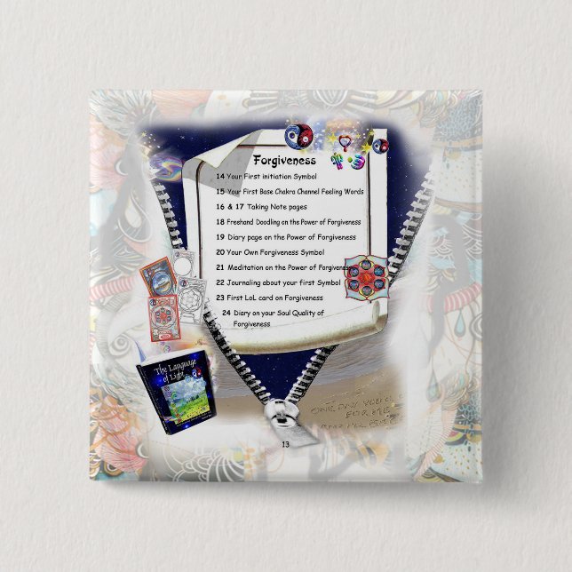 Schaltfläche "Verzeihung" Button (Vorderseite)