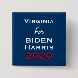 Schaltfläche Virginia for BIDEN HARRIS 2020 Kampa Button