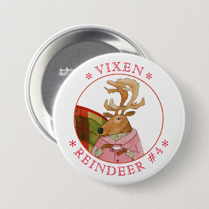 Schaltfläche "VIXEN REINDEER Round-Button" Button