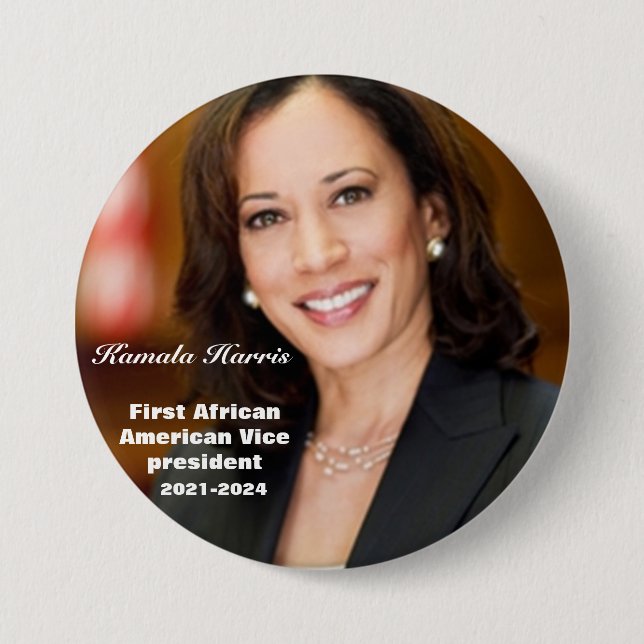 Schaltfläche "VIZEPRÄSIDENT KAMALA HARRIS" Button (Vorderseite)