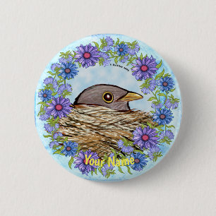 Schaltfläche "Vogel im Nest-Button" Button