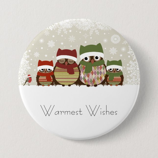 Schaltfläche "Warmwünscht" Button (Vorderseite)