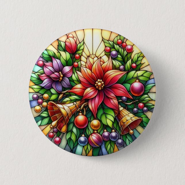 Schaltfläche "Weihnachtsbrösel" Button (Vorderseite)