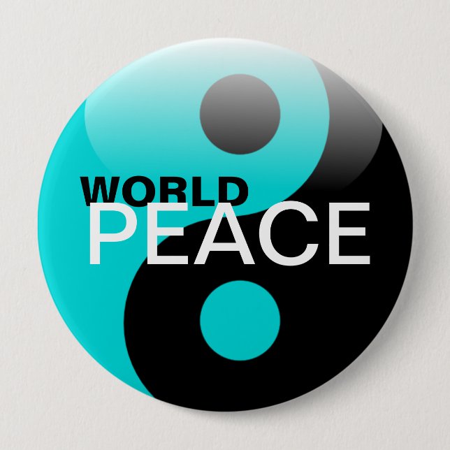 Schaltfläche "Weltfrieden" Button (Vorderseite)