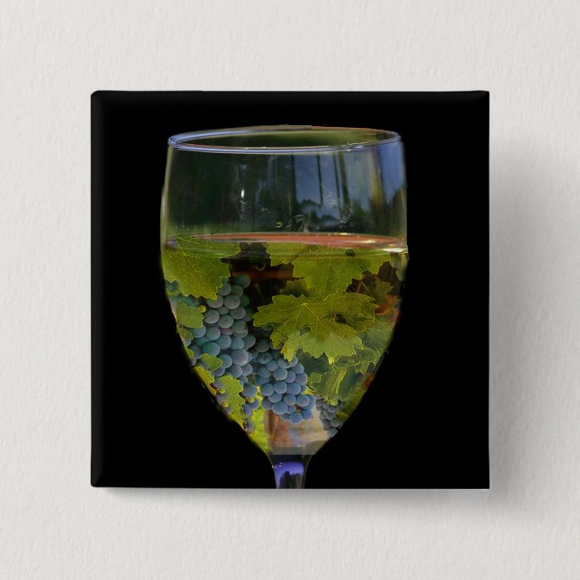 Schaltfläche "Wine Art" Button (Vorderseite)