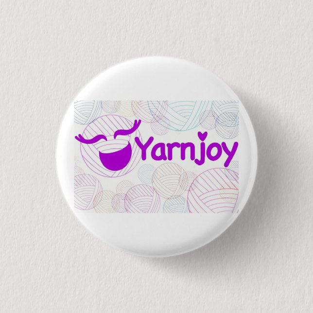 Schaltfläche Yarnjoy Button (Vorderseite)