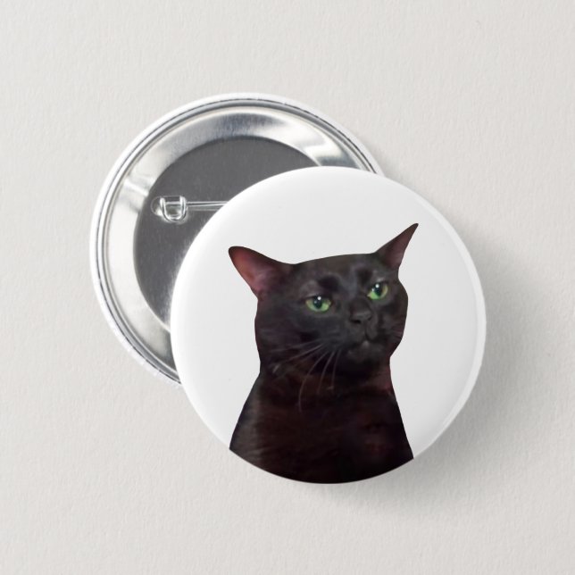 Schaltfläche zum Button von Cat Meme (Vorne & Hinten)
