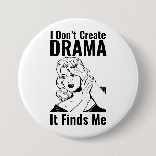 Schaltfläche zum Reinigen von weiblichen Dramen Button
