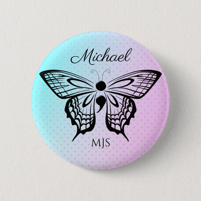 Schaltfläche zur Bewusstseinsbildung für Suizid Button (Vorderseite)