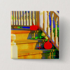 Schaltfläche 'Zwei Pumpkins' Square Button