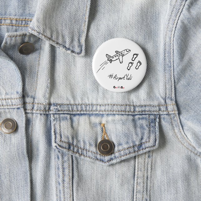 Schaltflächen "Airport Yeti" Button (Beispiel)