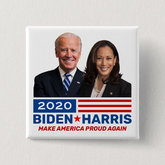 Schaltflächen der Sammelkampagne Biden Harris 2020 Button (Vorderseite)