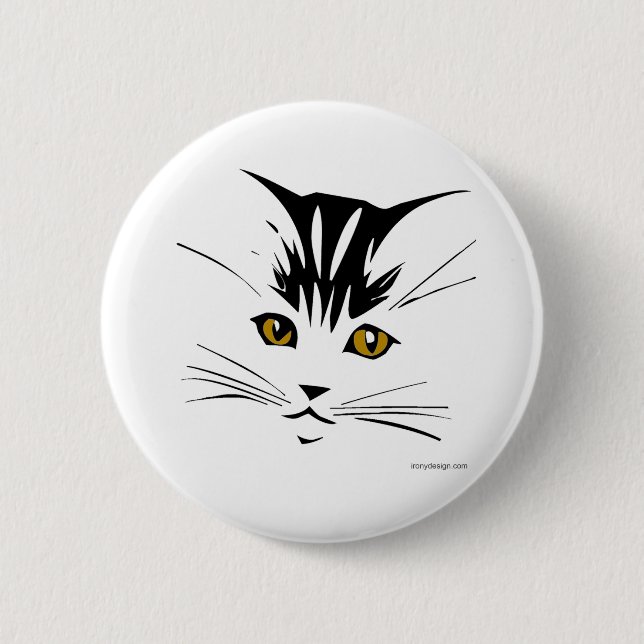 Schaltflächen für die Gestaltung von Katzen Button (Vorderseite)