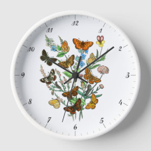 SCHALTFLÄCHEN IN DER NATUR UHR