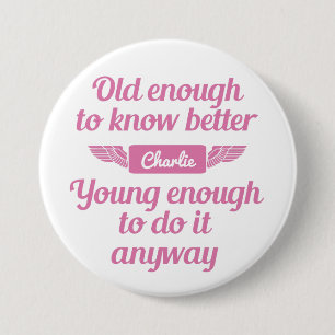 Schaltflächen "Old & Young" für individuelle Name Button