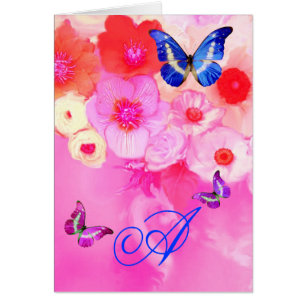 SCHALTFLÄCHEN, ROTE PINKROSEN UND ANEMONEN-BLUME