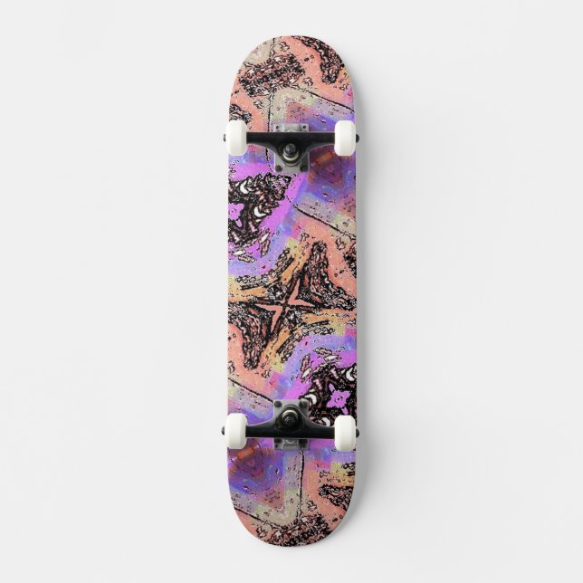 SCHALTFLÄCHEN UND MOTHEKEN SKATEBOARD (Vorderseite)