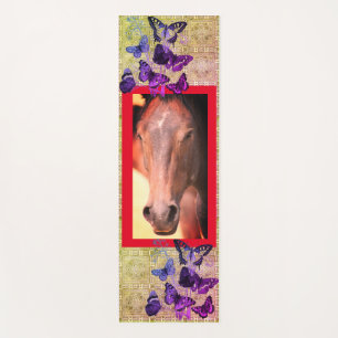 SCHALTFLÄCHEN UND WILD HORSE VON UTAH YOGA MAT YOGAMATTE