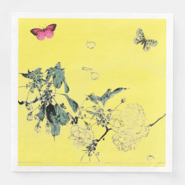 SCHALTFLÄDEN UND BLUME PAPIER NAPKIN SERVIETTE