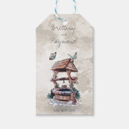 SCHALTFLY WISHING GUT GEGENÜBER TAGS GESCHENKANHÄNGER