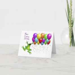 Schaltjahr-alles Gute zum Geburtstag Karte