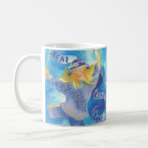 Schaltjahr-Band-Tänzer Kaffeetasse