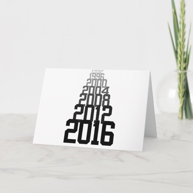 Schaltjahr-Geburtstags-Karte Karte (Vorderseite)