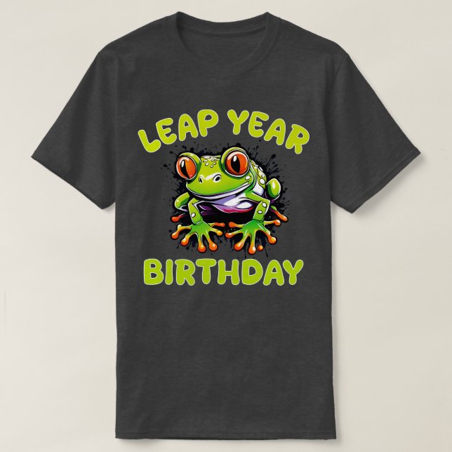 Schaltjahr T-Shirt (Design vorne)
