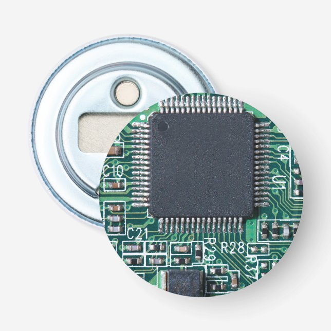 Schalttafel Flaschenöffner (Vorderseite)