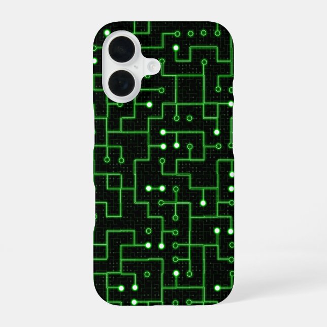 Schalttafel: iPhone 16 Hülle (Rückseite)