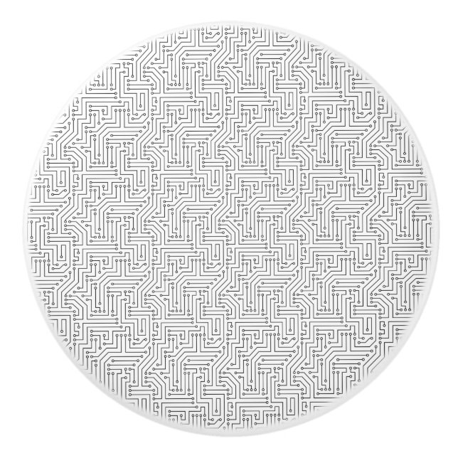 Schalttafel Keramikknauf (Vorderseite)