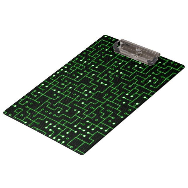 Schalttafel: Klemmbrett (Schrägansicht)