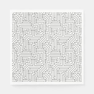 Schalttafel Serviette