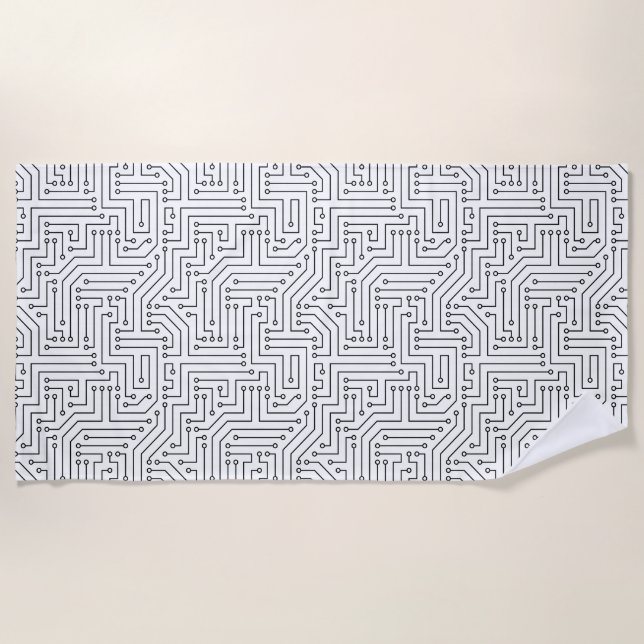 Schalttafel Strandtuch (Vorderseite)