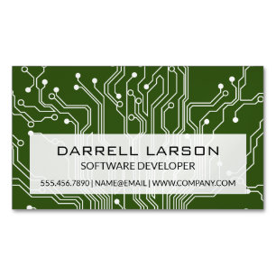 Schalttafel   Technologie Magnetische Visitenkarte