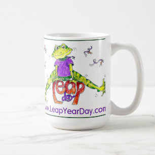 Schalttag-Frosch Kaffeetasse
