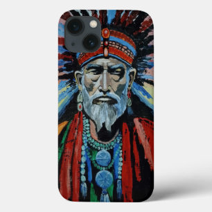 Schamane, Zauberer, Beschützer, Amulett, Großvater Case-Mate iPhone Hülle