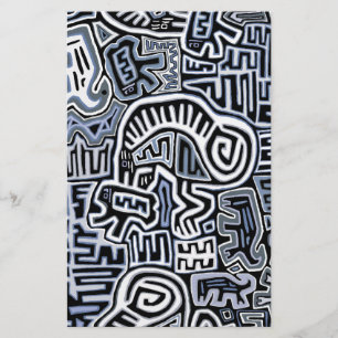 Schamanen Peyote-Ritual Mola Briefpapier
