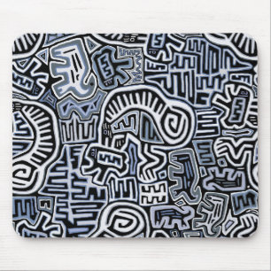 Schamanen Peyote-Ritual Mola Mousepad