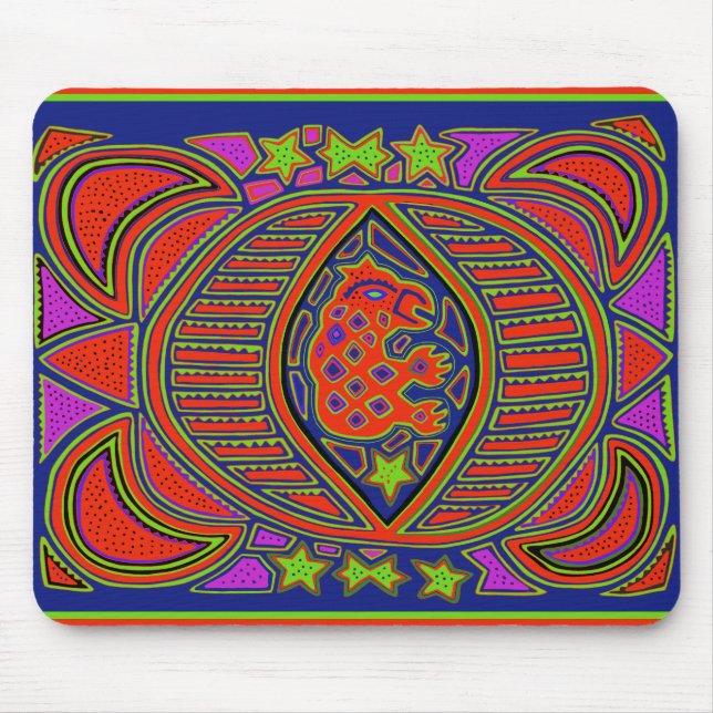 Schamanen-Schildkrötengeist Mousepad (Vorne)