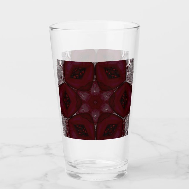 Schamlippen Fleur Prem Mandal Glas (Vorderseite)