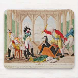 Schande und Bedauern, ein tragikomisches Play Mousepad